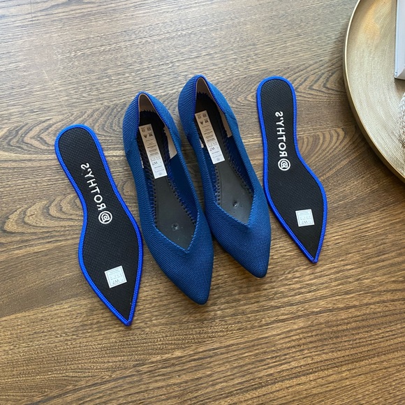 Rothys Poseidon Blue The Point - Picture 3 of 4